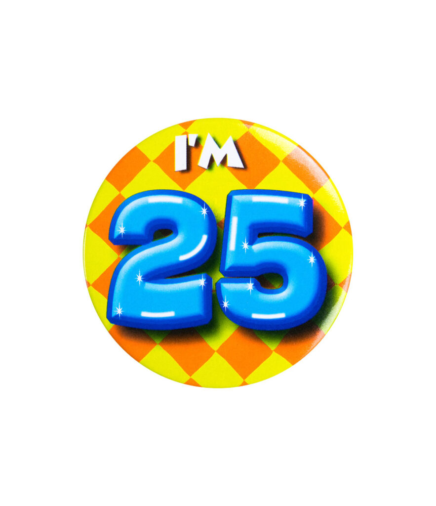 Button klein - i'm 25