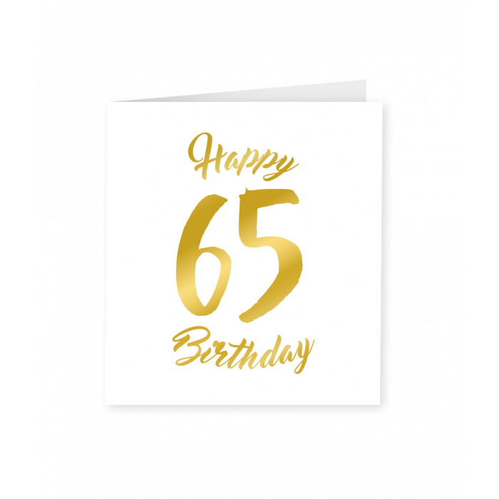 gold white cards 65