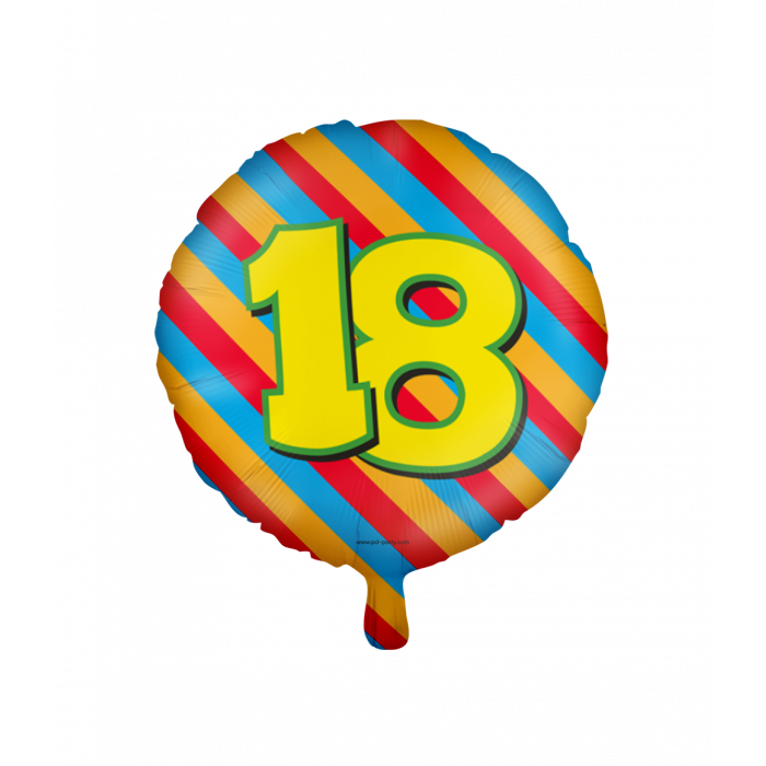 happy foil balloons - 18