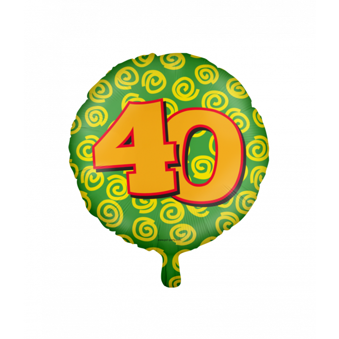 happy foil balloons - 40