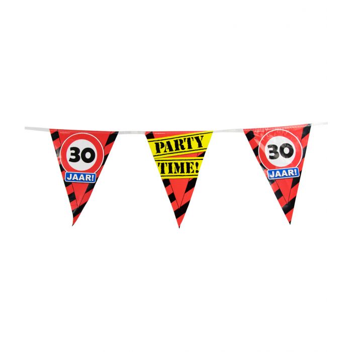 Party flags - 30 jaar