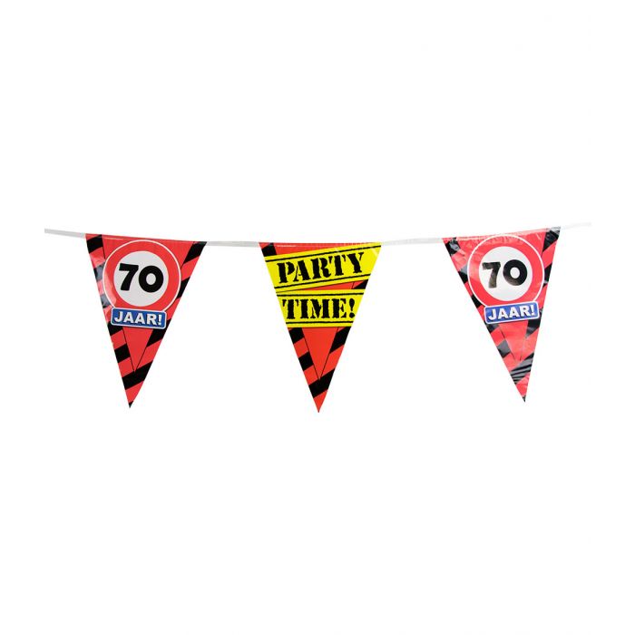 Party flags - 70 jaar