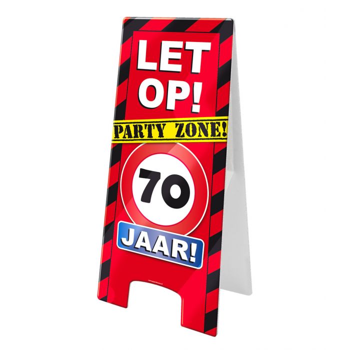 Warning Sign - 70 jaar