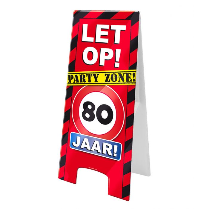 Warning Sign - 80 jaar