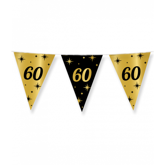 Classy Party flags foil - 60