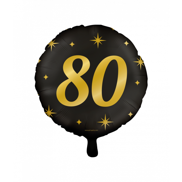 Classy party foil balloons - 80