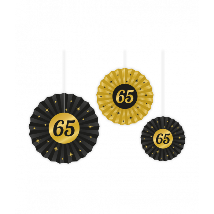 Classy party paper fan 65