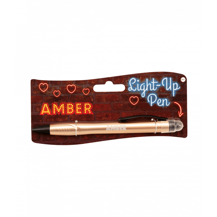 Light up pen - Amber