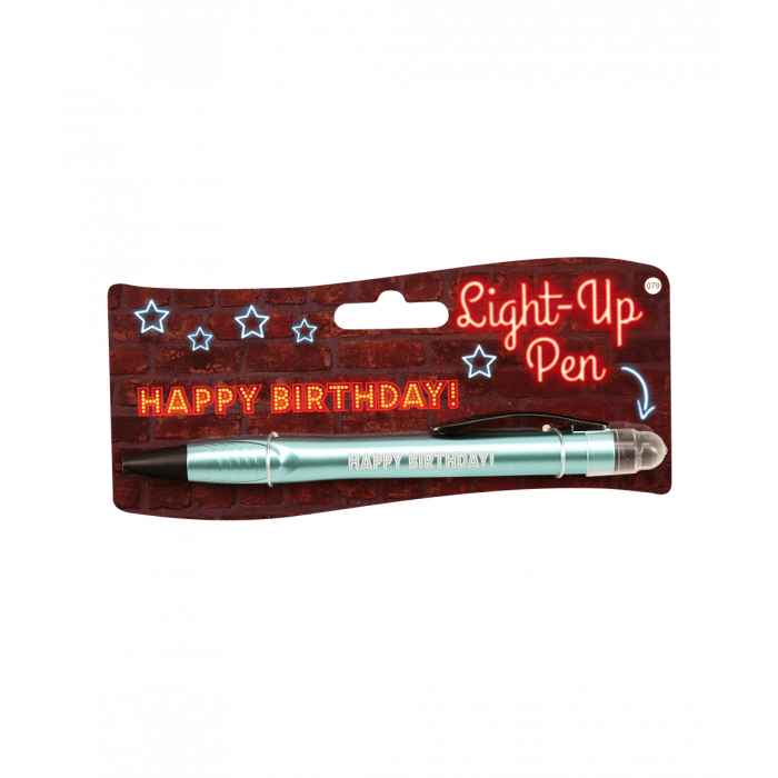 Light up pen - Happy birthday