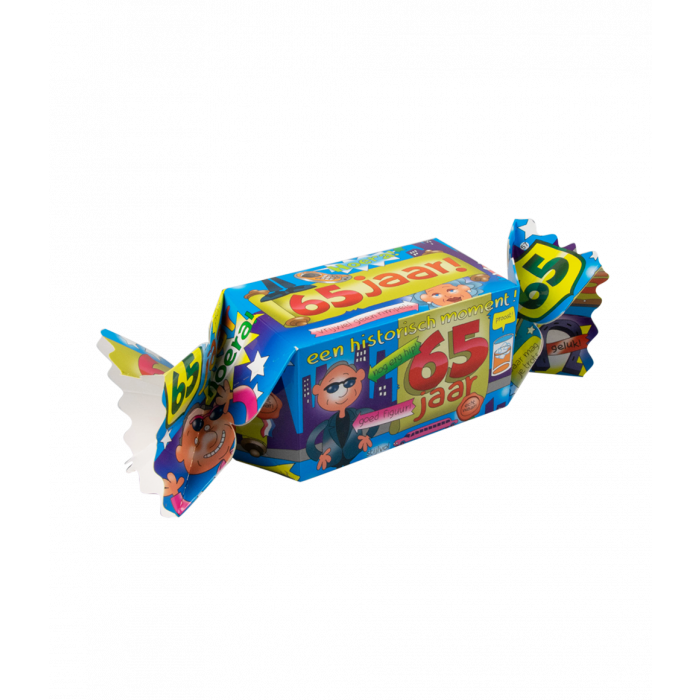 Snoepverpakking Fun - 65 jaar