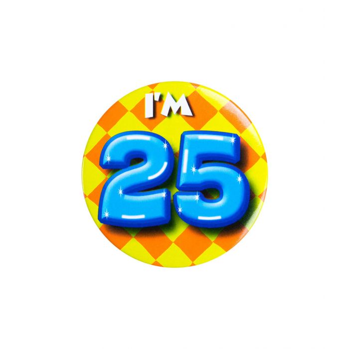 Birthday badge - I'm 25