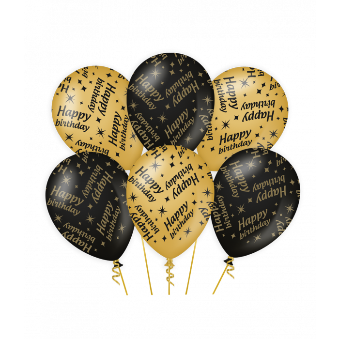 Classy party balloons - Happy birthday