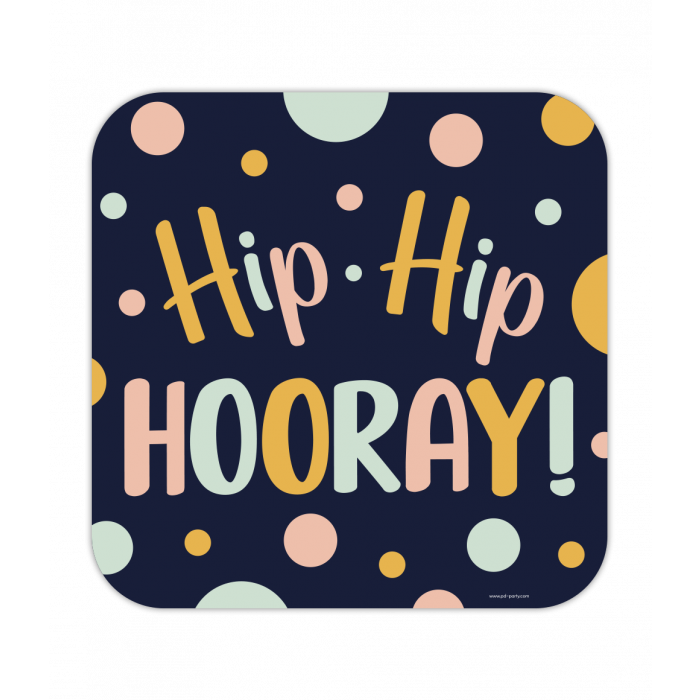 Decoration sign - Hip hip hooray