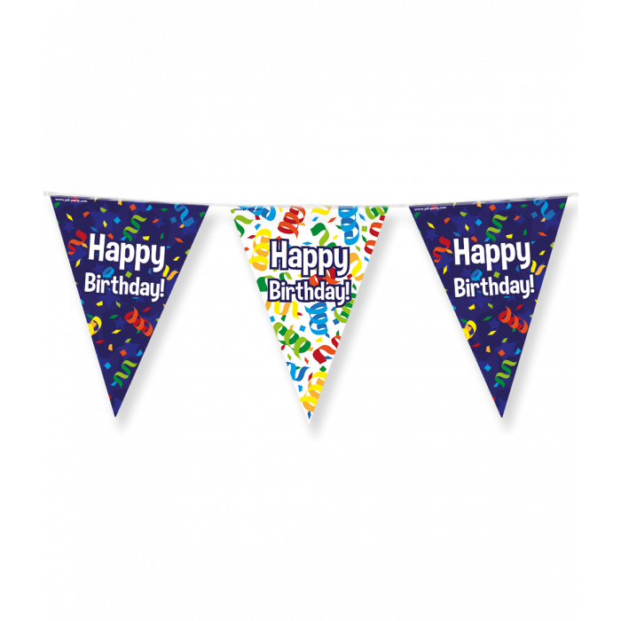 Party bunting - Happy birthday