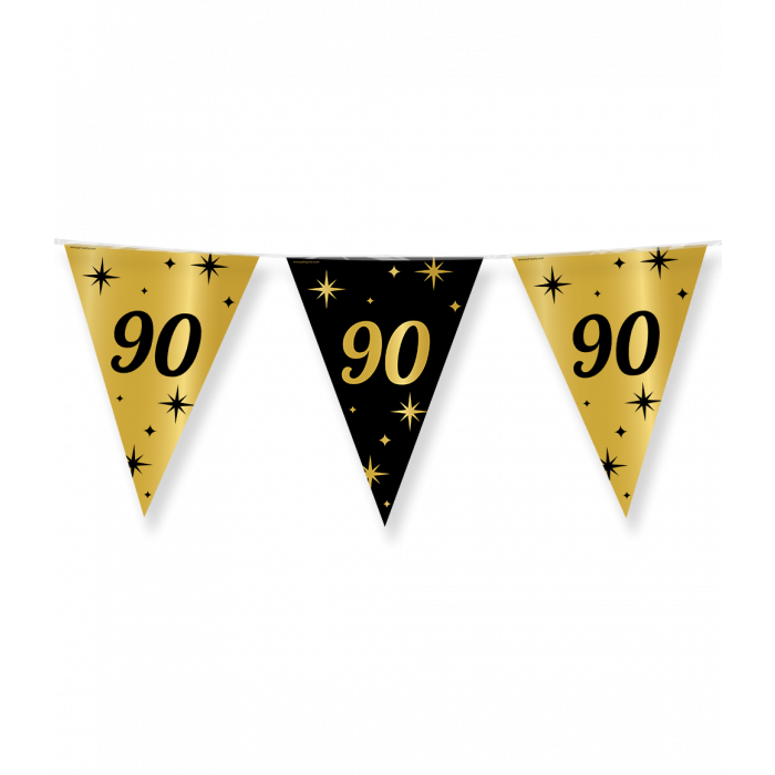 Classy Party flags foil - 90