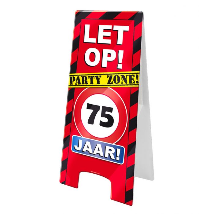 Warning Sign - 75 jaar