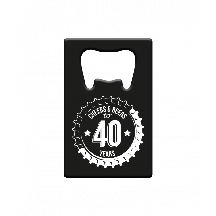 Metal beer opener - 40