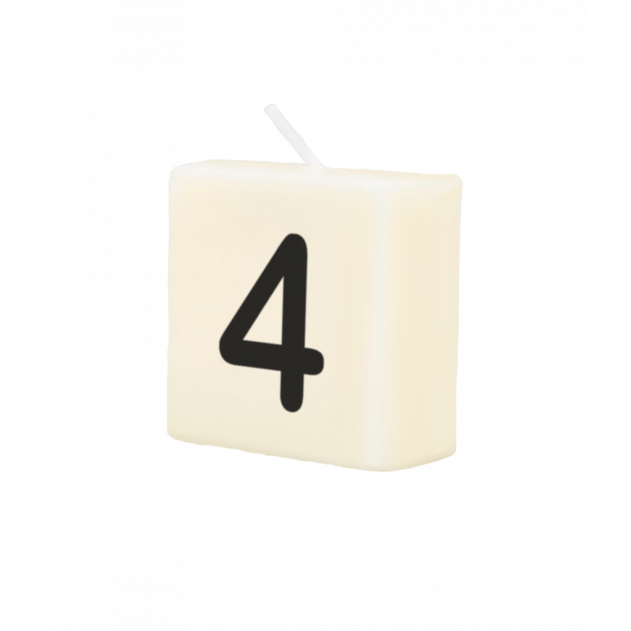 Letter Kaarsje - 4