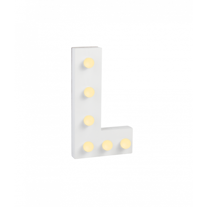 Light letters - L