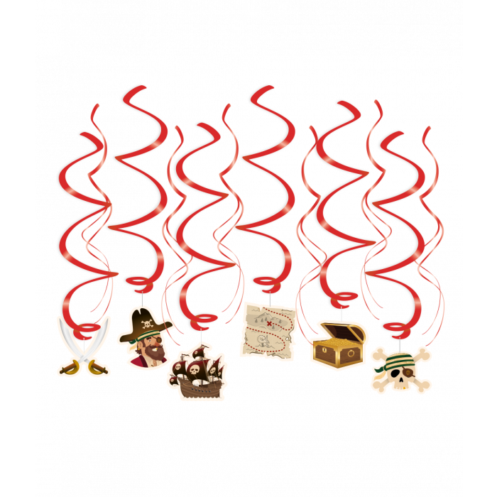 Swirl decorations - Pirates