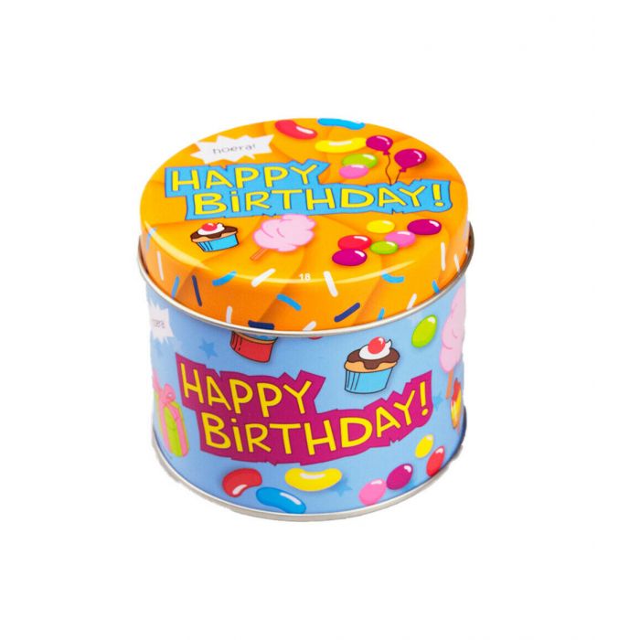 Snoepblikje - Happy birthday