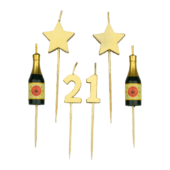 party cake candles - 21