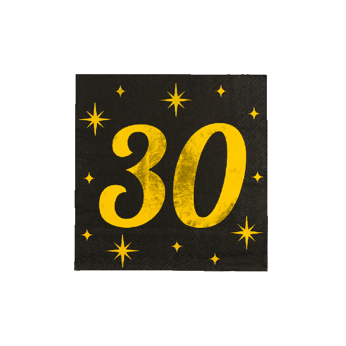 Classy party napkins - 30