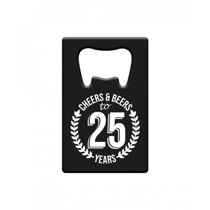 Metal beer opener - 25