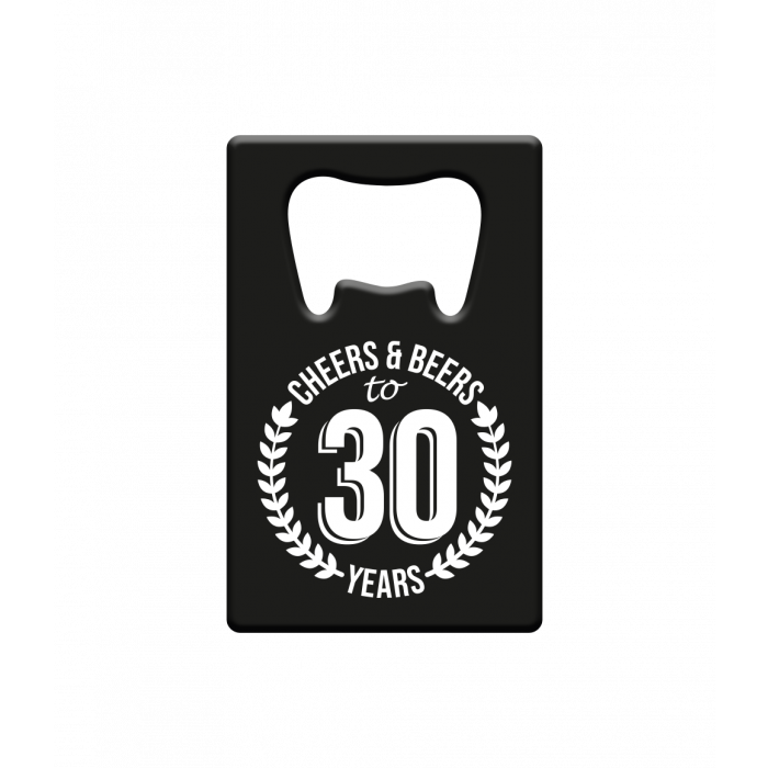 Metal beer opener- 30