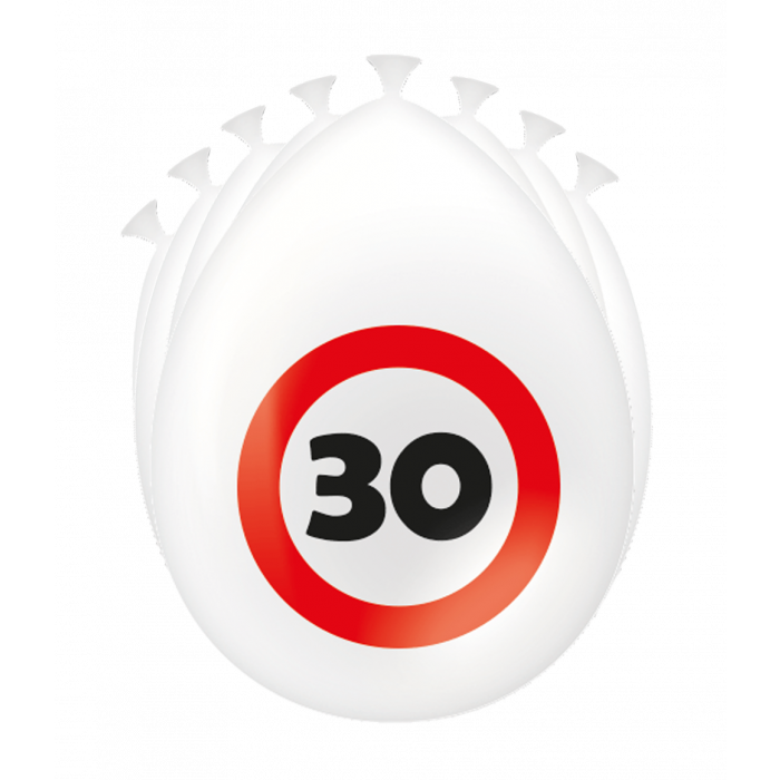Traffic sign balloons - 30