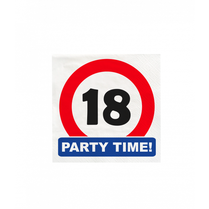 Traffic sign napkins - 18