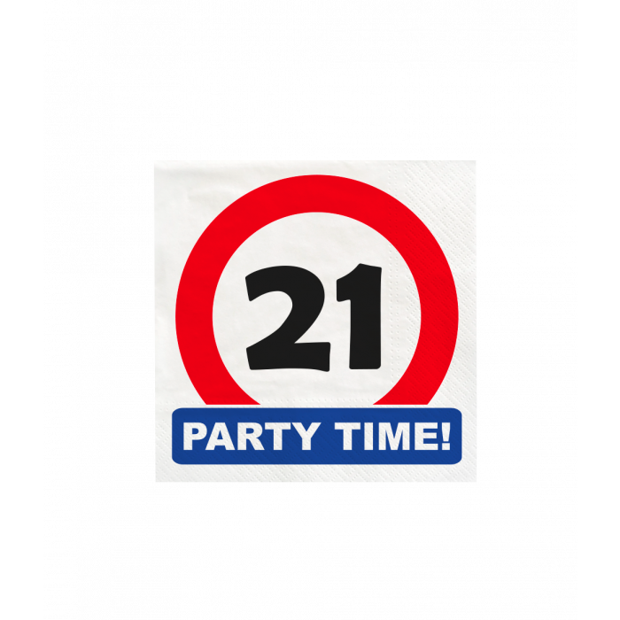 Traffic sign napkins - 21