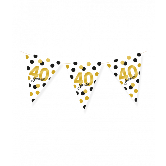 Celebration! paper flags - 40