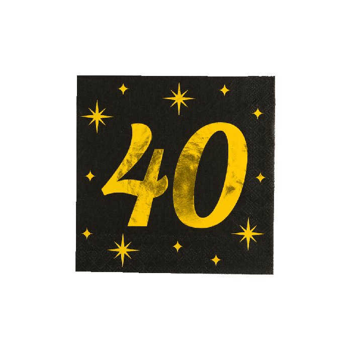 Classy party napkins - 40
